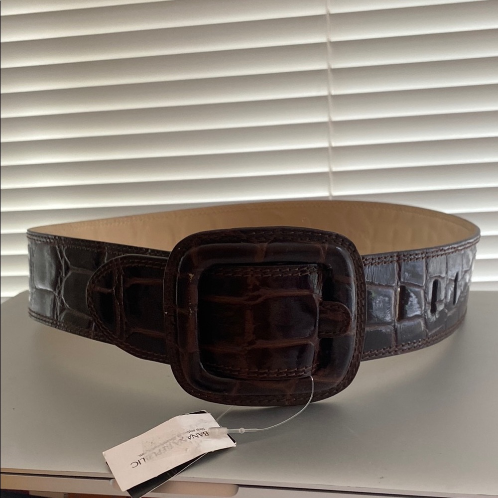 Women’s  Brown Leather Belt